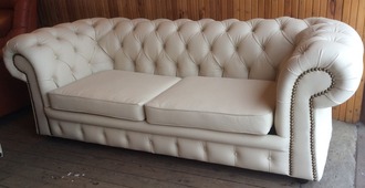 Новый диван-кровать Chester, кожа, пр-во Финляндия